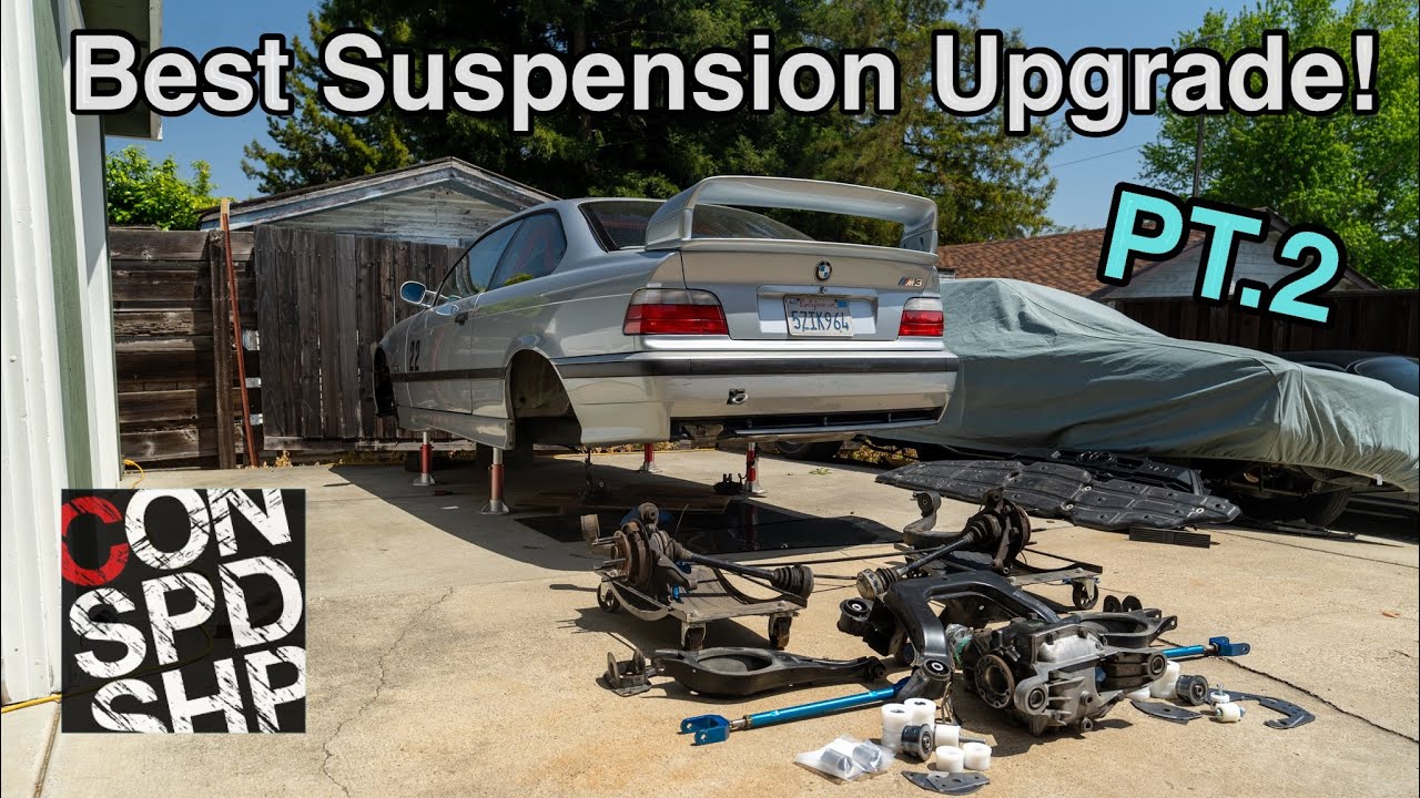 E36 M3 Upgraded Subframe and Bushing  Install Guide PT2!