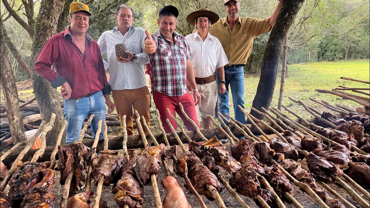 O CHURRASCO DOS 11 IRMÃOS HOMENS FILHOS DO MESMO PAI E MESMA MÃE - FAMÍLIA CHAVES ANIVERSÁRIO DA VÓ