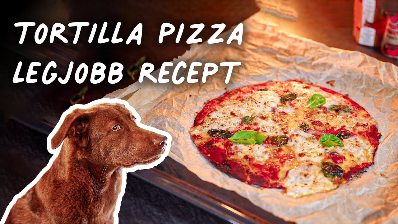 Tortilla pizza - teljes recept