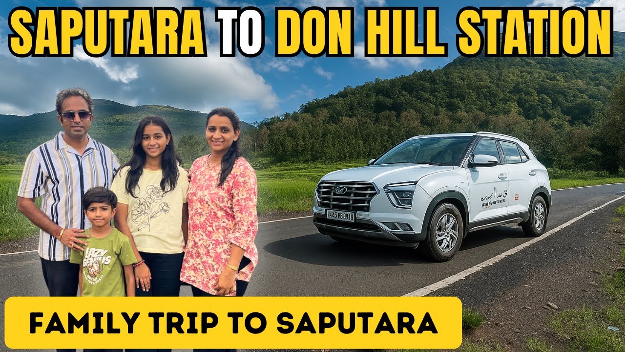 EP-3 Vadodara To Saputara Family Roadtrip ॥ Saputara To Don Hill Station ॥ #roadtrip 