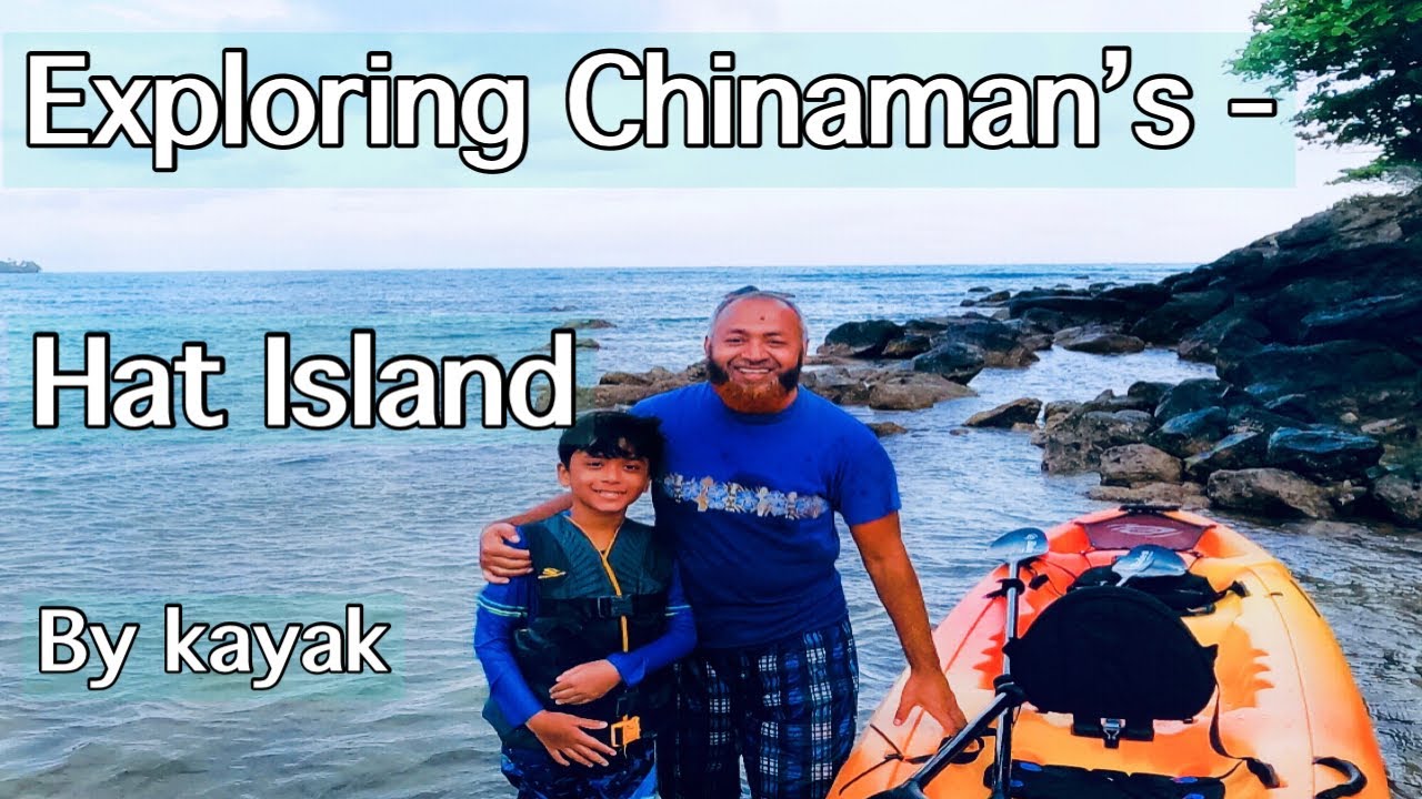 China Man’s hat Island On Oahu Hawaii by kayak || China Man’s hat adventures Oahu, Hawaii