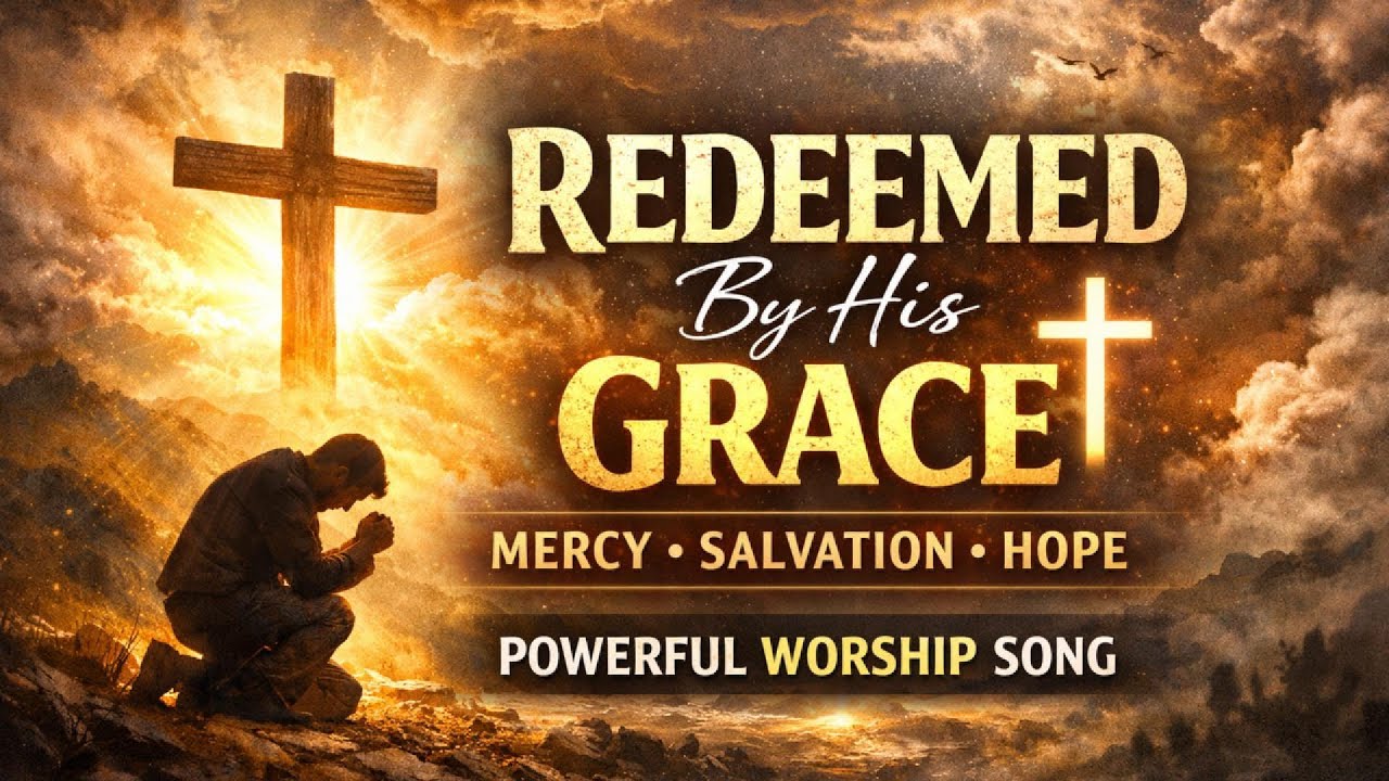 REDEEMED BY HIS GRACE ✝️ | A Powerful Christian Worship Song of Mercy & Salvation | Nogie's Praise