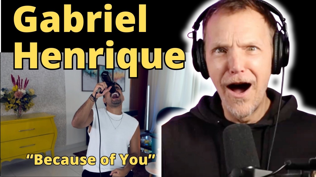 This is GREAT! Because of You - Gabriel Henrique - Vocal Analysis