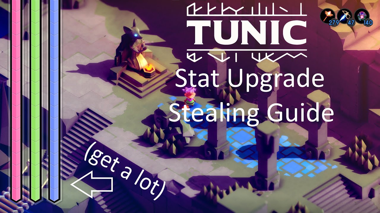 Tunic Speedrunning Tutorial - Upgrade Stealing Glitch