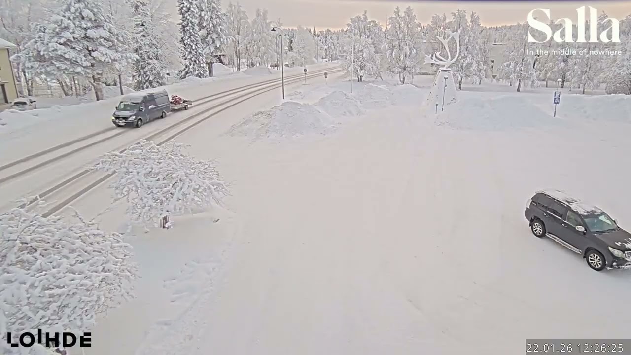 Finland - Salla Timelapse 22.1.2026
