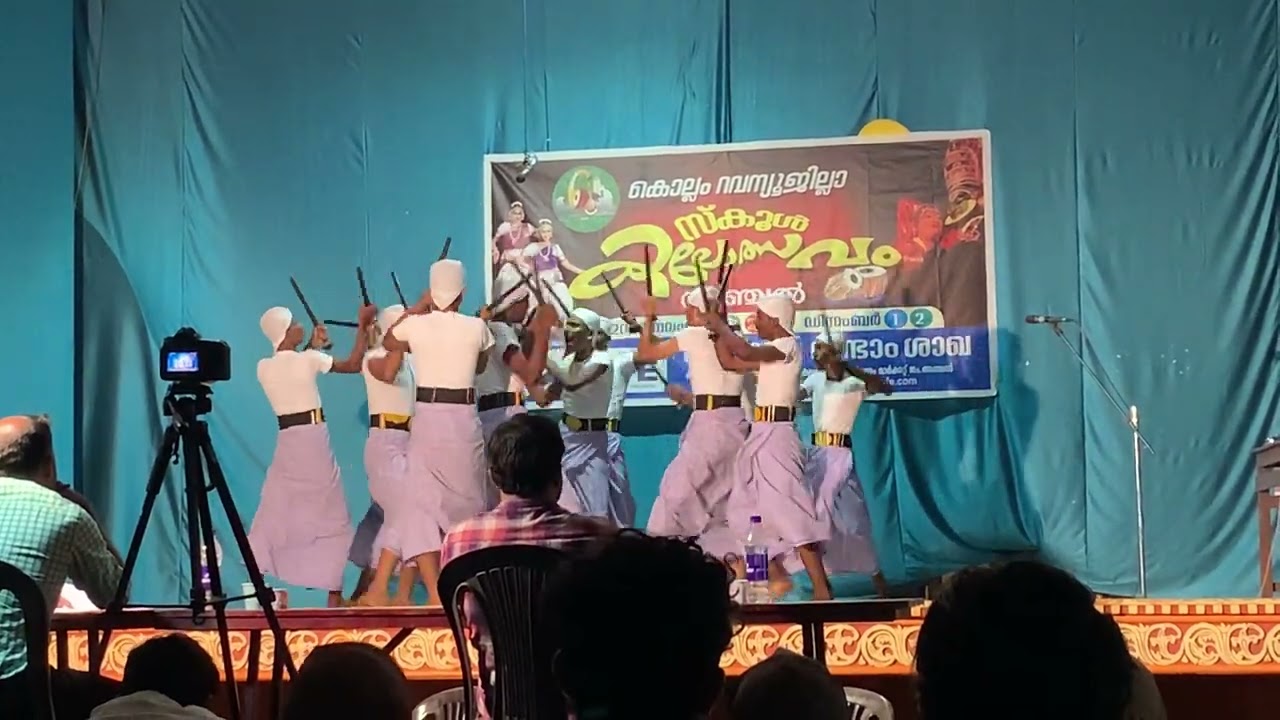 GHSS  Thazhava (HSS) #kolkali 1st A grade kollam jilla kolalosavam 2022