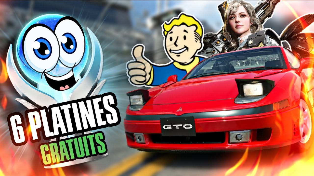 6 TROPHÉES PLATINES GRATUITS ET FACILE À OBTENIR !