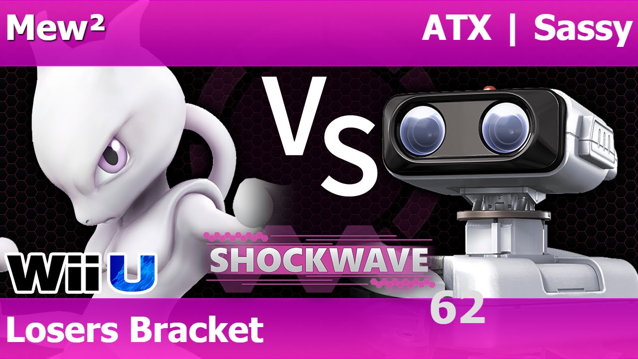 SW 62 Smash 4 - Mew² (Mewtwo) vs ATX | Sassy (ROB) - Losers Bracket