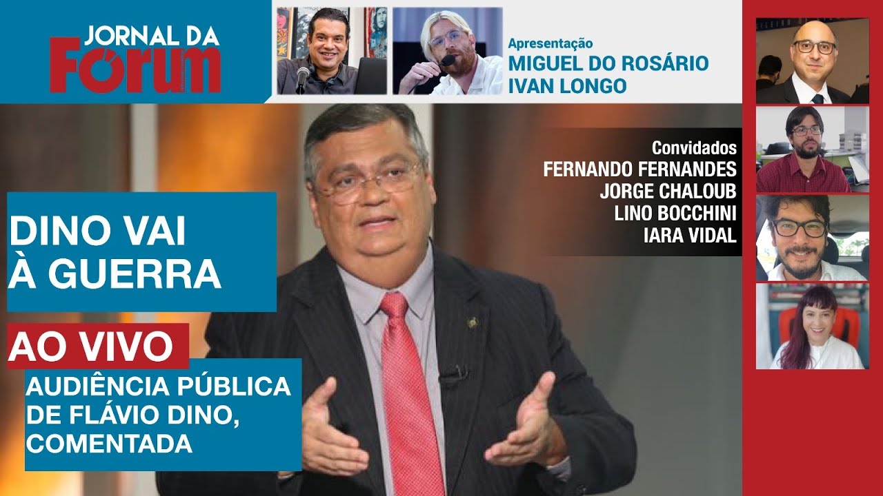 Flavio Dino enfrenta golpistas na CCJ