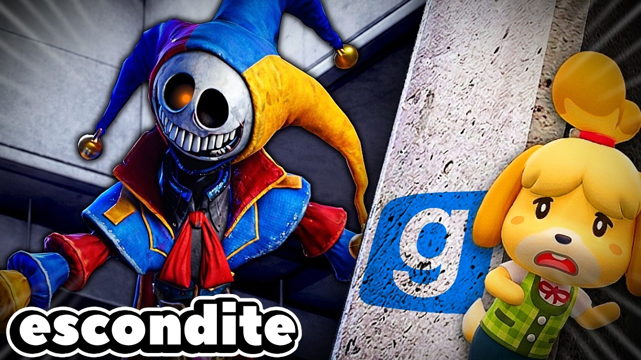 ESCAPAMOS de los MOUNSTROS de POPPY PLAYTIME en GARRY'S MOD 😈🔥