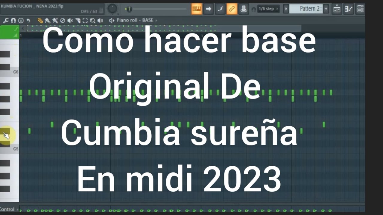Como crear base original  de cumbia sureña en fl studio 2023