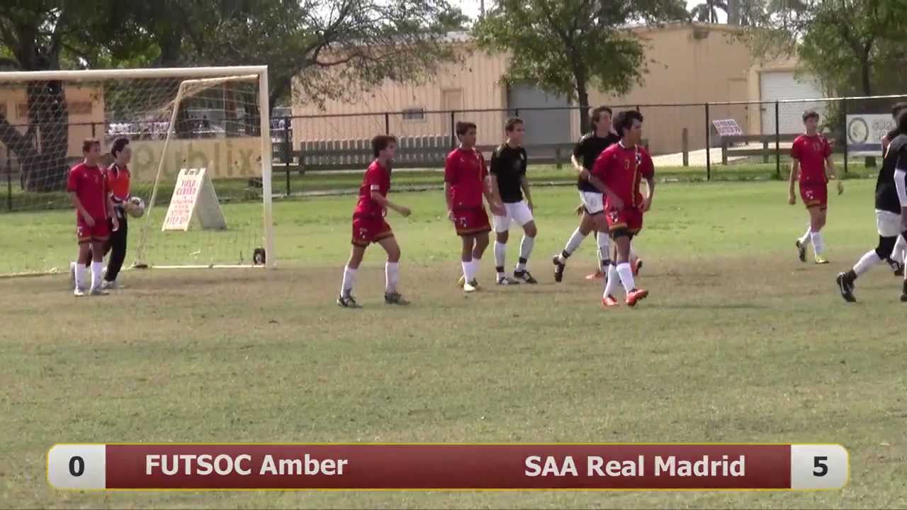 FUTSOC Amber v SAA Real Madrid U15