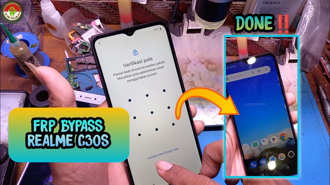 FRP BYPASS REALME C30S ANDROID 12 TANPA KOMPUTER 💻