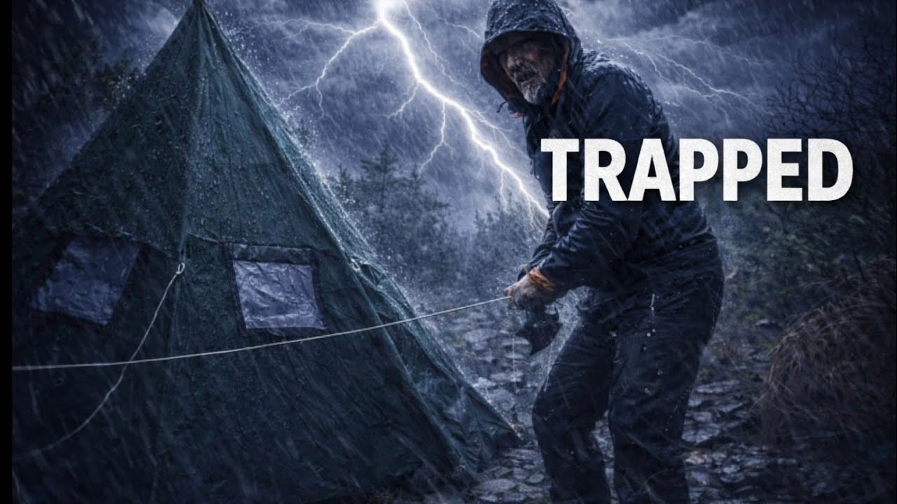   Almost Left… But the Storm Got Worse 🌩️      ⛈️  🌧️⚡