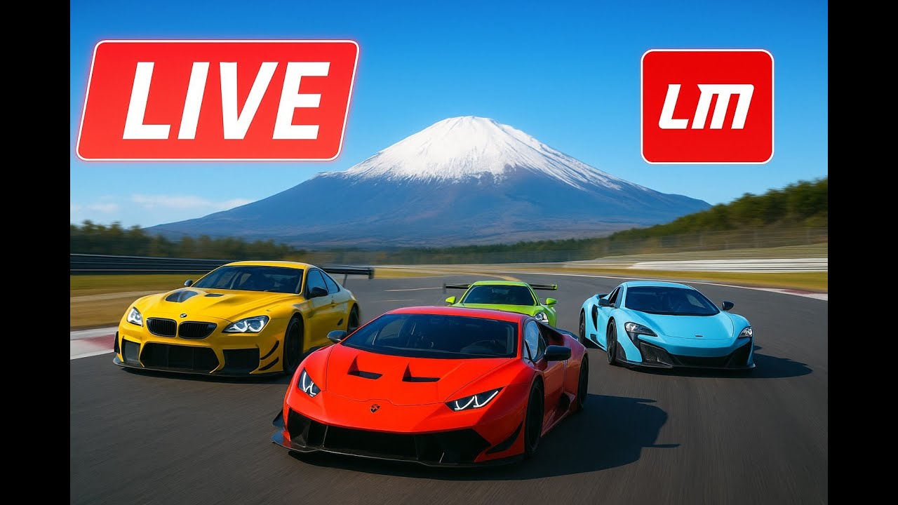 🔥 LIVE GT3 Racing at Fuji Speedway | LMU Multiplayer with BMW, McLaren, Lamborghini & Porsche! |IND