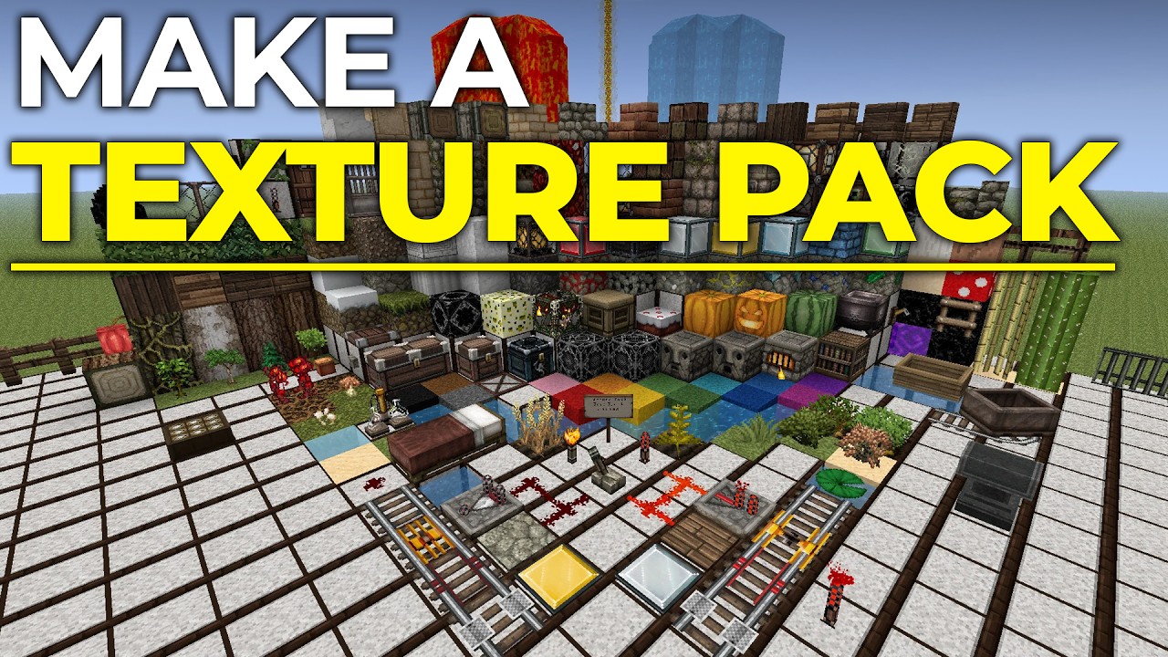 Как создать пакет текстур в Minecraft