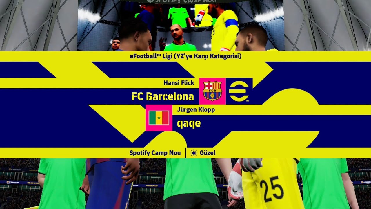 Barselona VS Senegal #barselona #efootball 