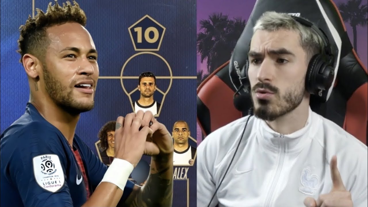JE RÉAGIS AU 11 DE LEGENDES DU PSG DE NEYMAR...