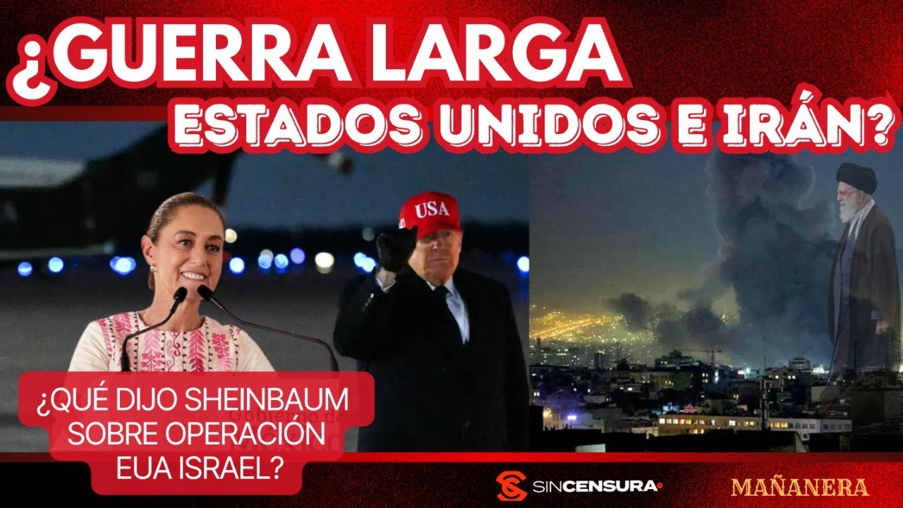 ¿Guerr4 larga #EstadosUnidos e #Iran? ¿Qué dijo # Sheinbaum sobre operación #EUA #Israel? #MAÑANERA