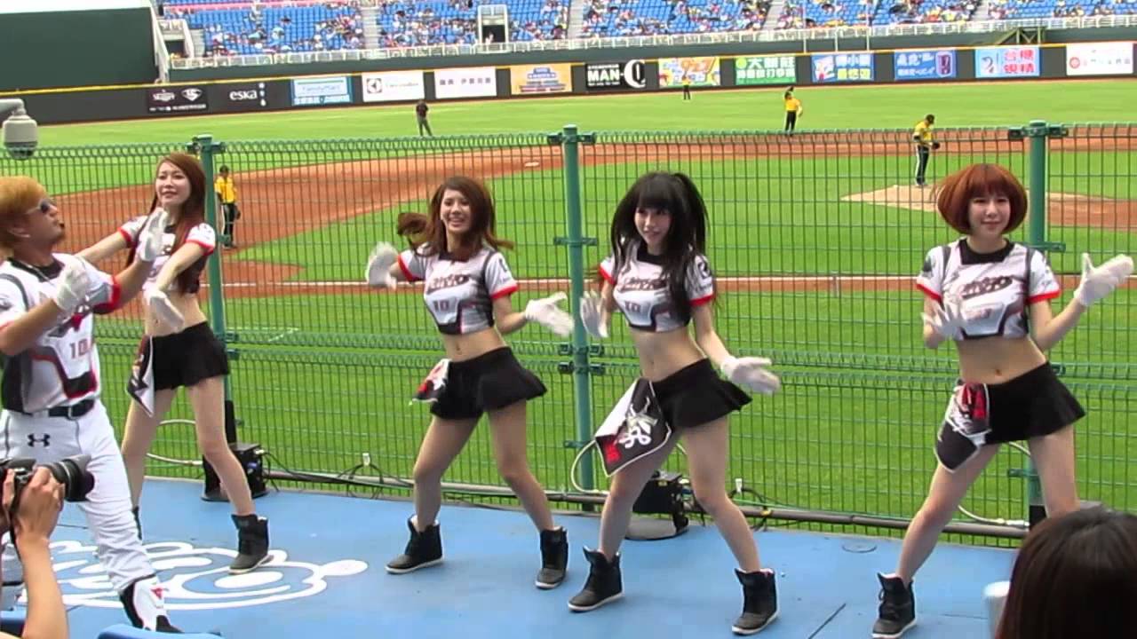 20140427 Lamigirls 小帆, Angel, Linda, 梓甯, 藍寅倫加油歌