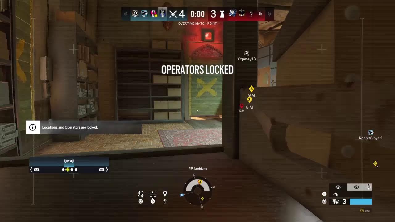 Playing Rainbow six seige