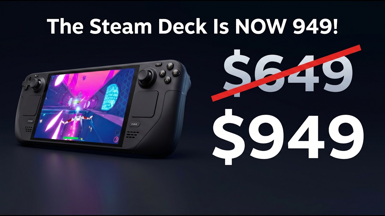 Steam Deck Massive Price Increase! This Is Not GOOD!