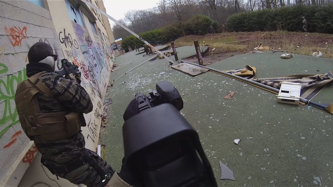 (Airsoft game) 25/01/14 part 1 ; 