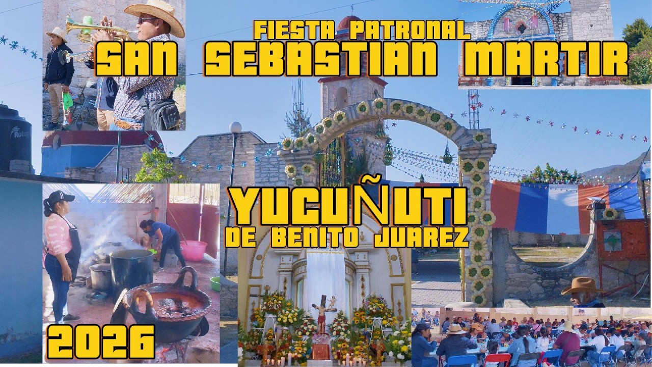 FIESTA PATRONAL YUCUÑUTI DE BENITO JUAREZ