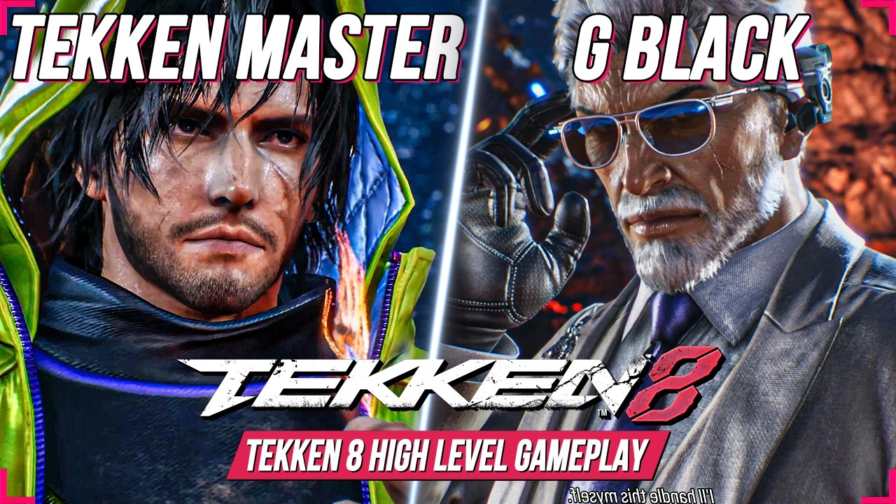 T8 ⚡ Мастер Tekken (Клайв) против Джи Блэка (Виктор) 💪 Мощные бойцы Tekken 8 | Экстремальный гейм...