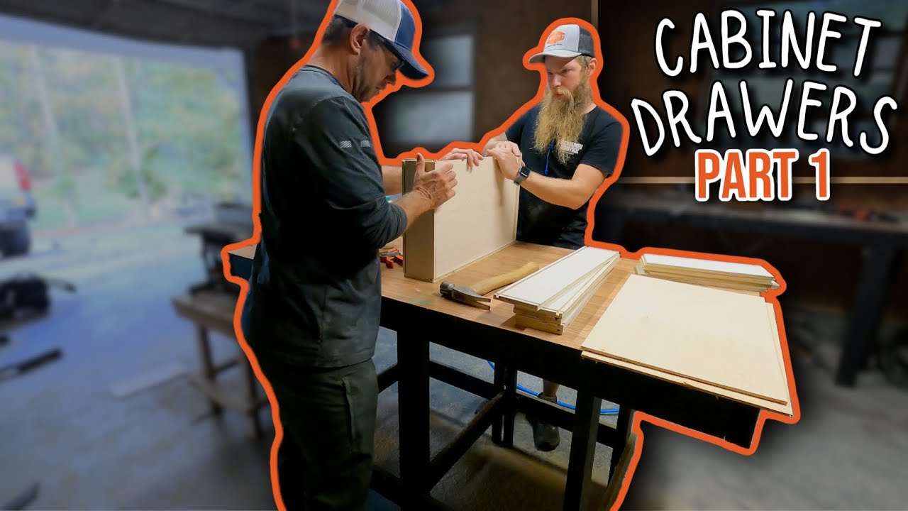 Cabinet Drawers - Part 1 // The Modern Home Makeover - Episode 19