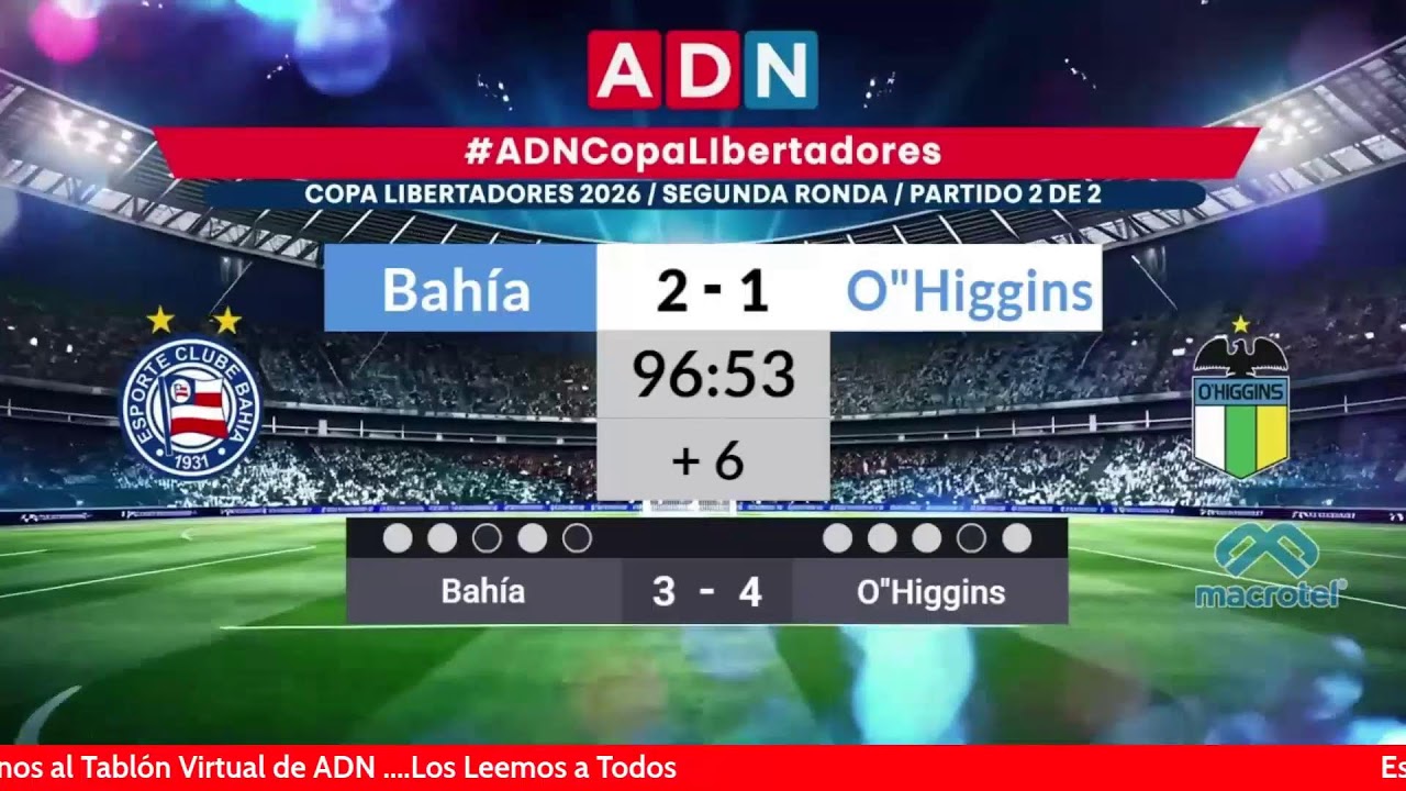 Bahía vs O’Higgins / Copa Libertadores - Fase 2 Duelo de Vuelta
