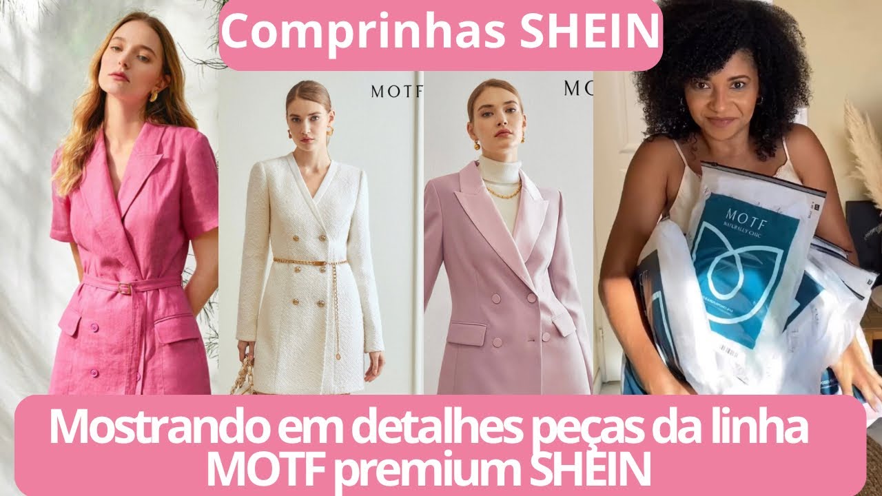 Comprinhas Shein! Só peças da linha MOTF Premium.
