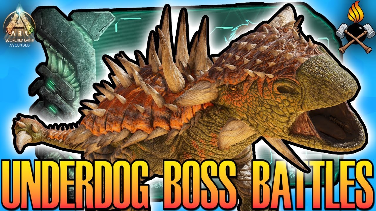 Ankylosaurus vs. The Manticore! [Underdog Boss Battles! - Scorched Earth Series]