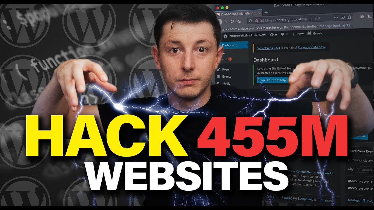 Как взломать 455 миллионов сайтов | Взлом WordPress