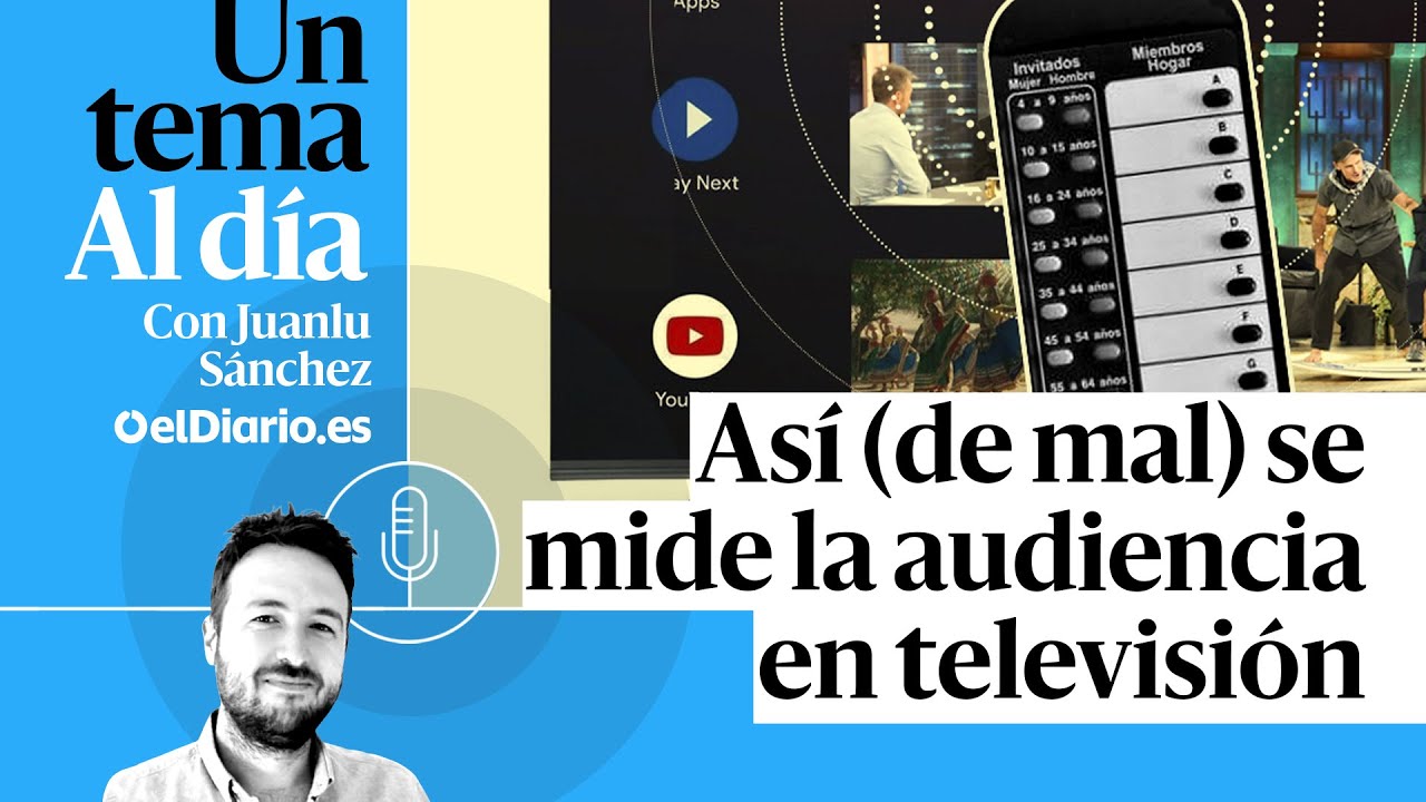 🎙 PODCAST | Así (de mal) se mide la audiencia en televisión · UN TEMA AL DÍA