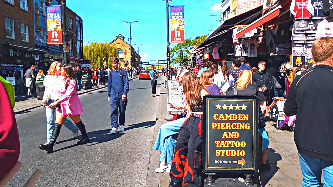 London Walk - To Primrose Hill From Camden Market