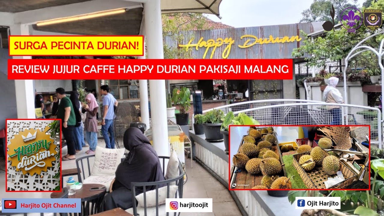 SURGA PECINTA DURIAN! REVIEW JUJUR CAFFE HAPPY DURIAN PAKISAJI MALANG