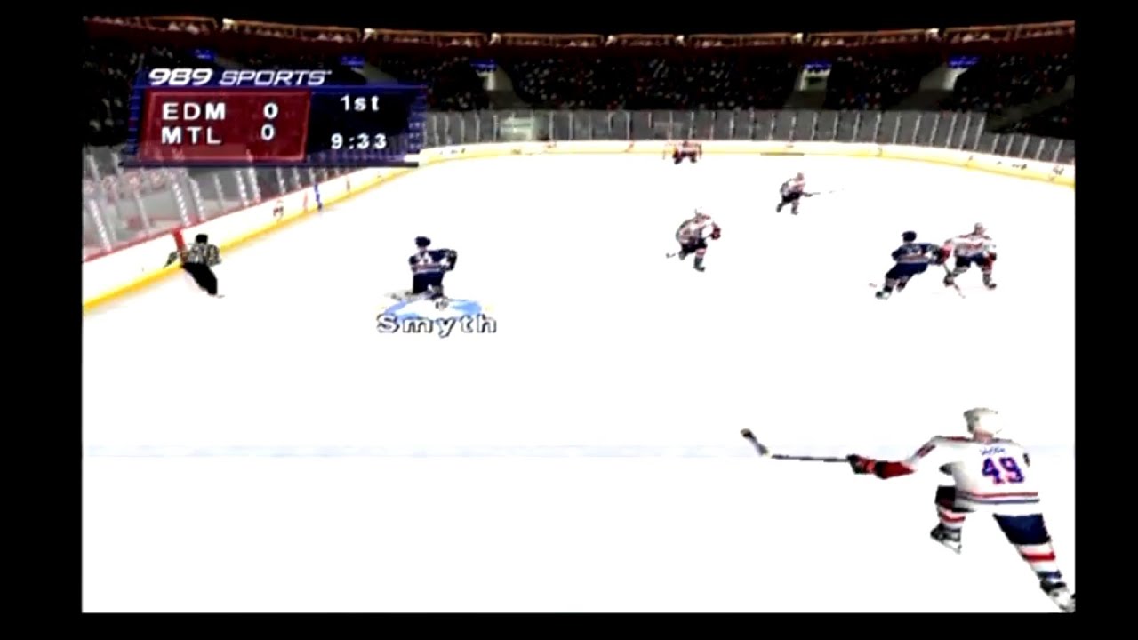 NHL FaceOff 2001 -- Gameplay (PS2)