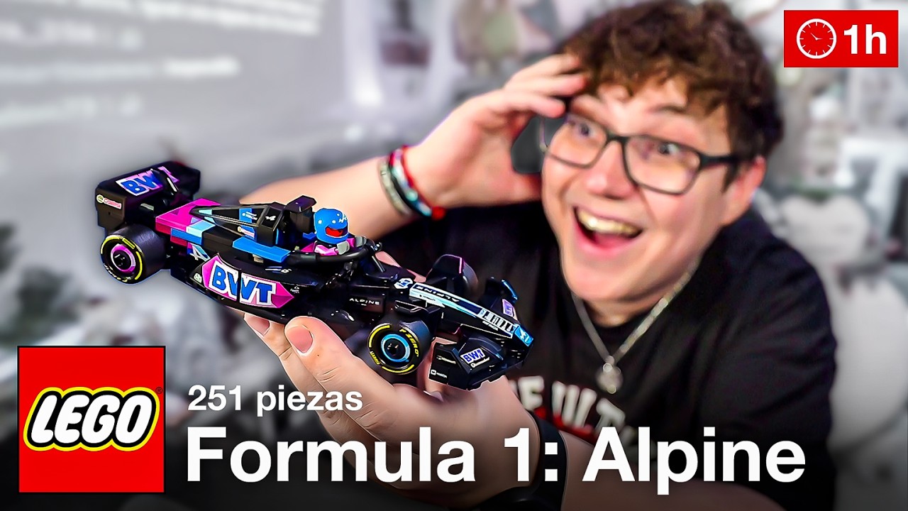 ARMANDO un LEGO de FORMULA 1 🏎️ (BWT Alpine)