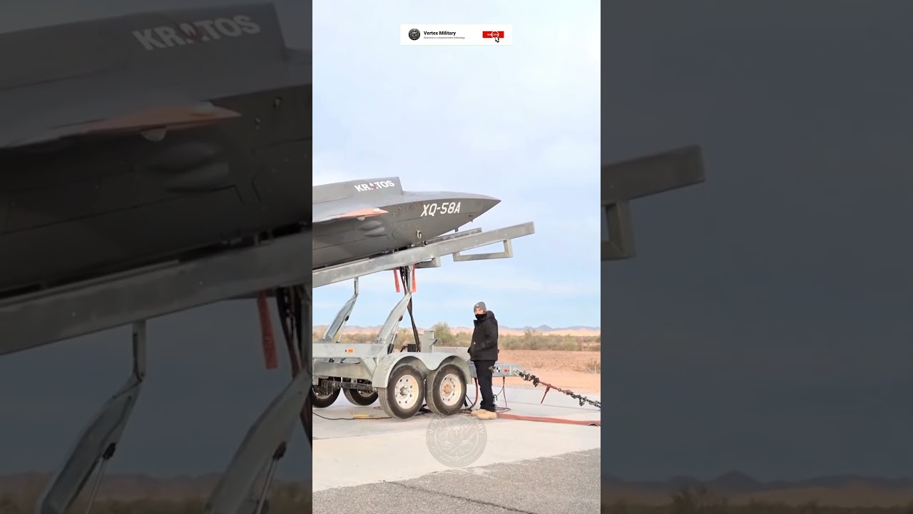 XQ-58 Valkyrie: A Futuristic Combat Drone Ready to Change Air Warfare #usa #ussnimitz  #military