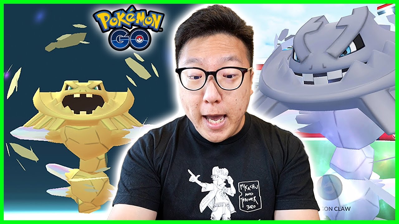 Just 1 Mega Steelix Raid & Mega Evolving Shiny Steelix in Pokemon GO