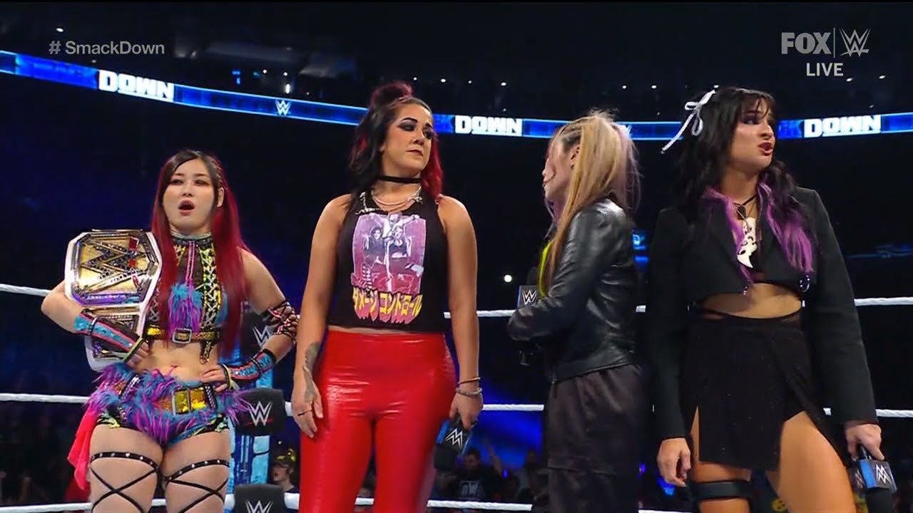 WWE Kairi Sane makes up with Bayley! 11/10/2023