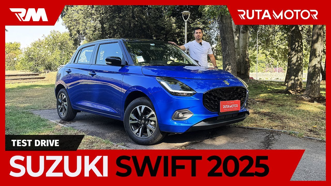 Suzuki Swift 2025 - El 'auto del pueblo' del mercado nacional es ahora m&aacute;s seguro y da m&aacute;s km/l