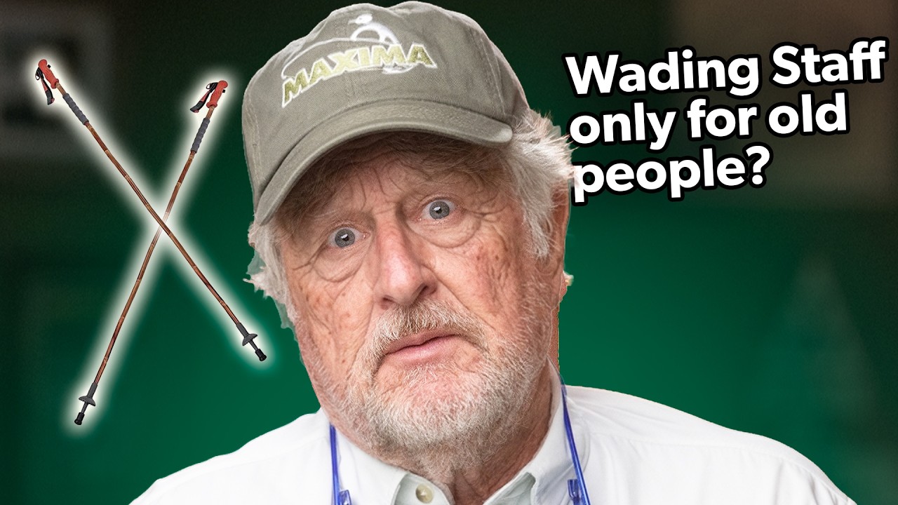 Are Wading Staffs Only for Old People?!