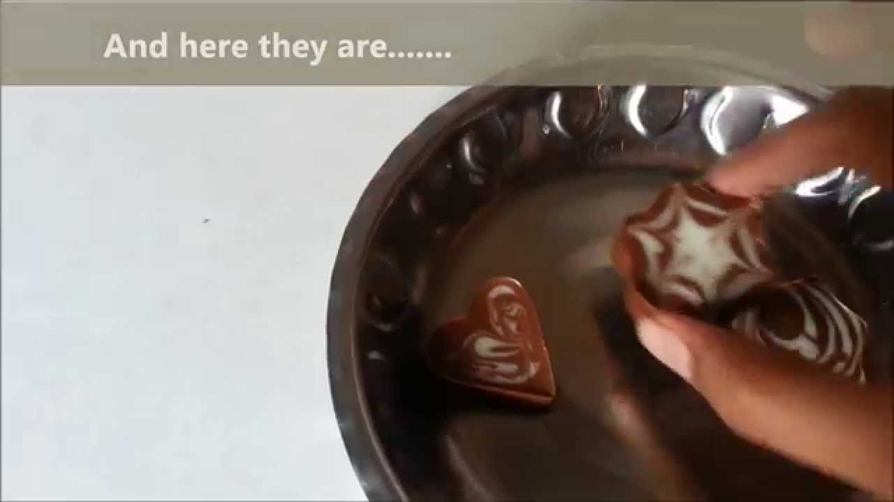 Chocolate designs : Zebra, Marble and chocolate art. (valentines day special chocolates)