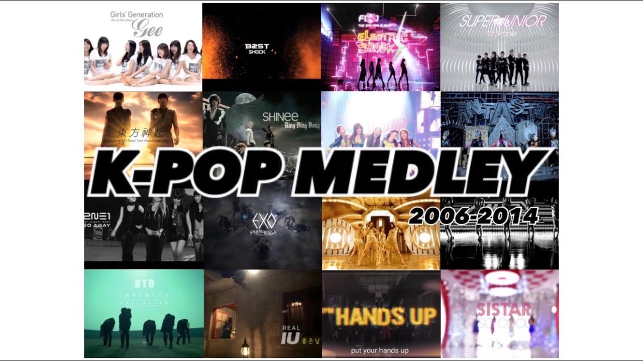 K-POP メドレー 2000年代〜2012年前後 黄金期 おもけー　第2世代