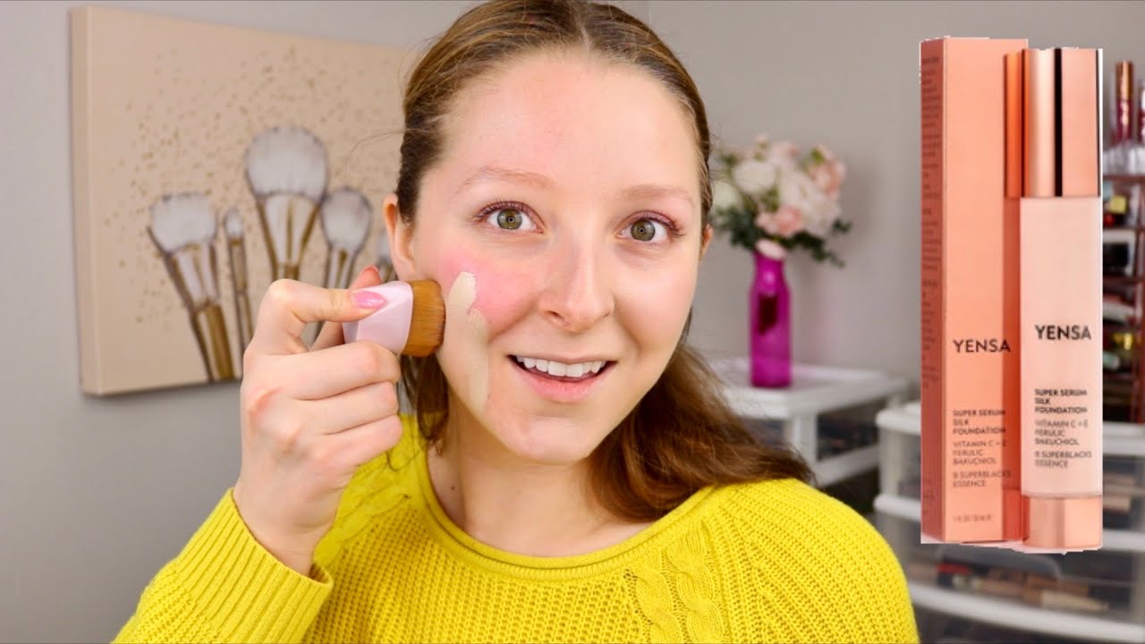 Обзор тональной основы Yensa Super Serum Silk