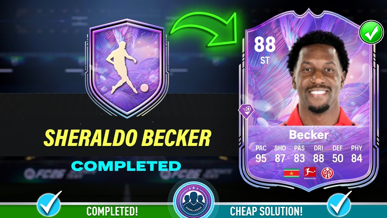 88 Fantasy FC Sheraldo Becker SBC Solution - Cheap Solution & Tips - FC 26