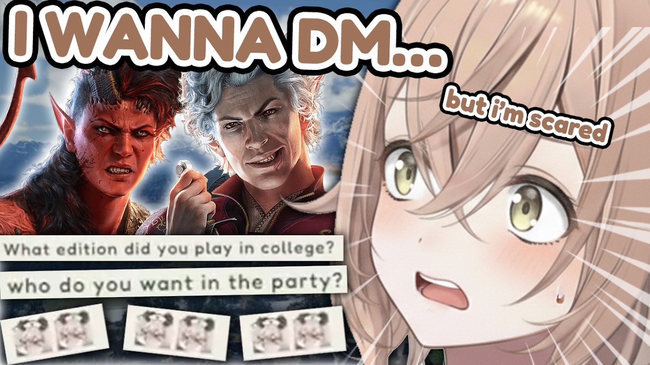 Nimi Wants to DM a TTRPG but Is TERRIFIED of Actually Writing It