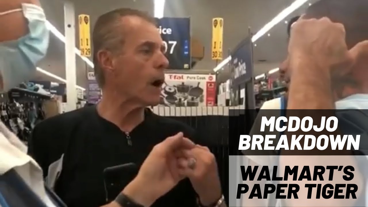 Разбор McDojo: Бумажный тигр из Walmart